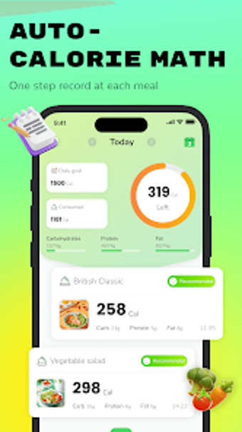Image 0 for Calopeek: Pic Calorie AI …
