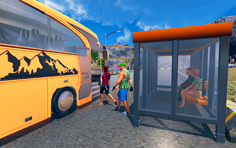 Imagen 2 para Off Road Bus Simulator: T…