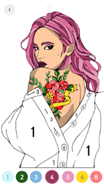 Image 1 for Paint.ly Color by Number …