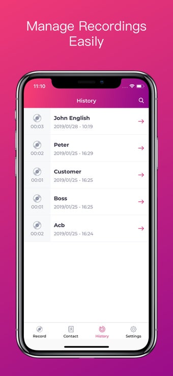 Image 3 for Auto call recorder for iP…