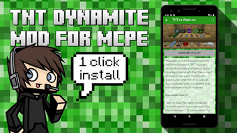 Image 1 for TNT Mods for MC Pocket Ed…
