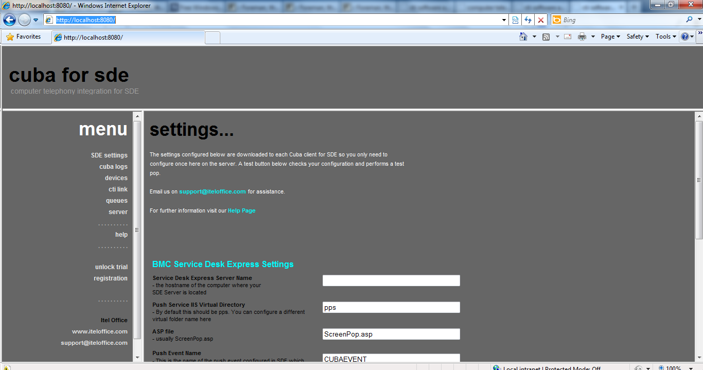 Image 0 for Cuba for SDE (TAPI)