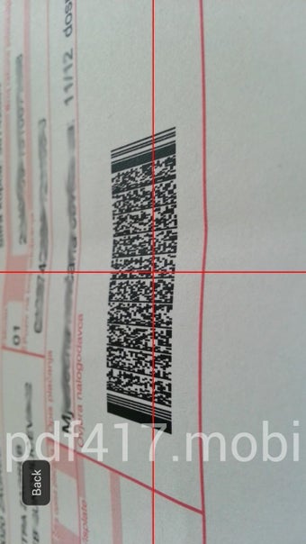 Image 1 for PDF417 barcode scanner