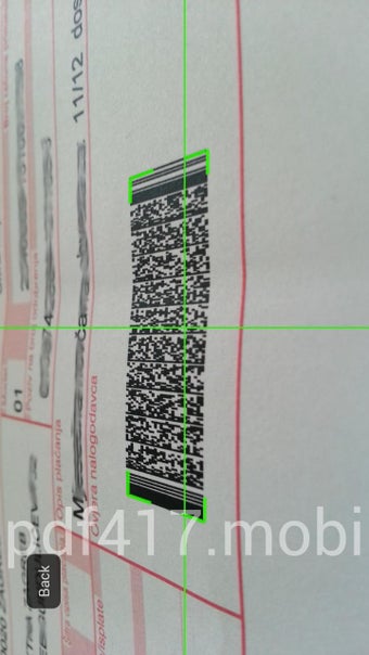 Imagen 0 para PDF417 barcode scanner