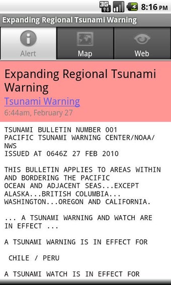 Imagen 1 para Tsunami Alert