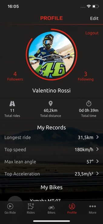 Image 3 for MyRide  Motorcycle Routes