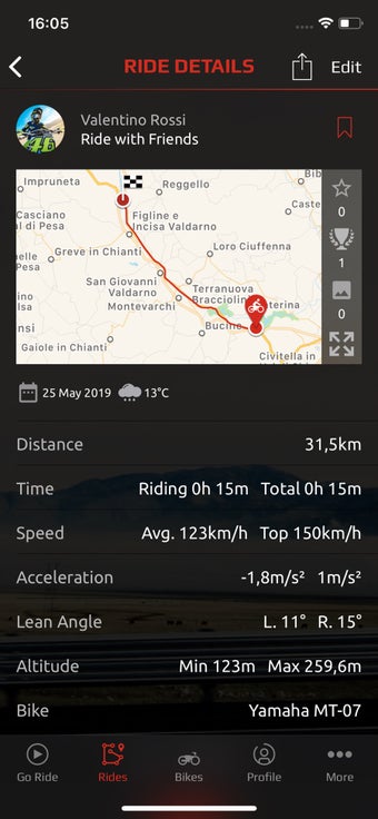 Image 0 for MyRide  Motorcycle Routes