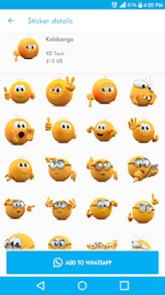 Image 1 for New Stickers For WhatsApp…