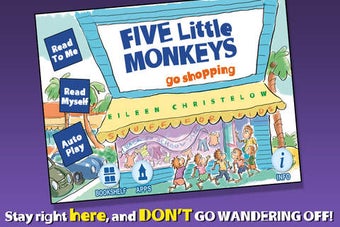 Image 0 for Five Little Monkeys Go Sh…