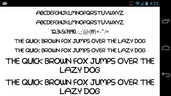 Image 0 for Fonts for FlipFont 50 #23