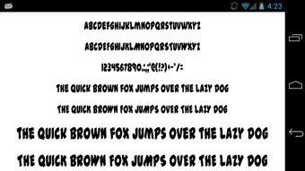 Imagen 1 para Fonts for FlipFont 50 #23