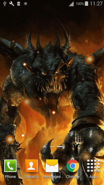Imagen 2 para Demon Live Wallpaper