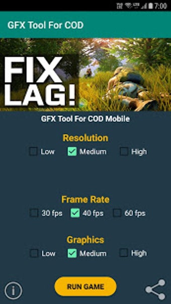 Image 1 for GFX Tool for COD - Game B…