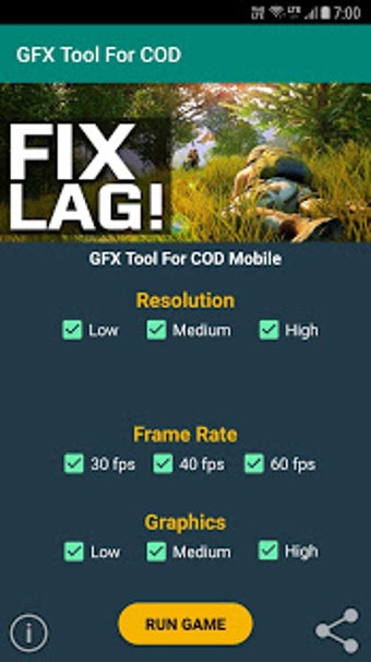 Image 2 for GFX Tool for COD - Game B…