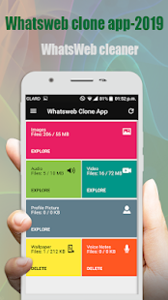 Image 1 for WhatsWeb Clone app-2019