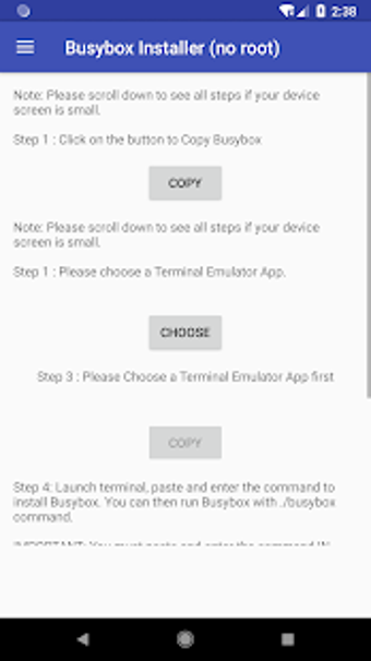 Image 2 for Busybox Installer (no roo…