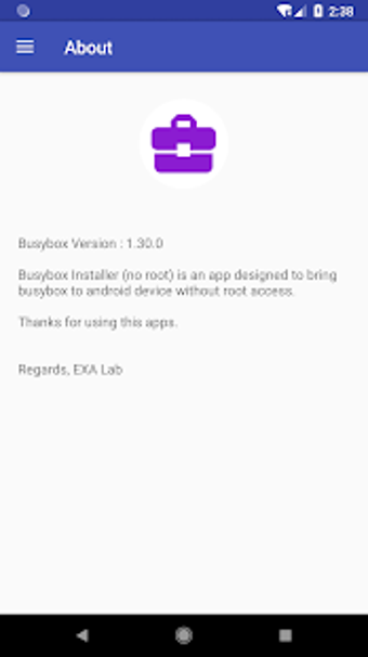 Image 0 for Busybox Installer (no roo…