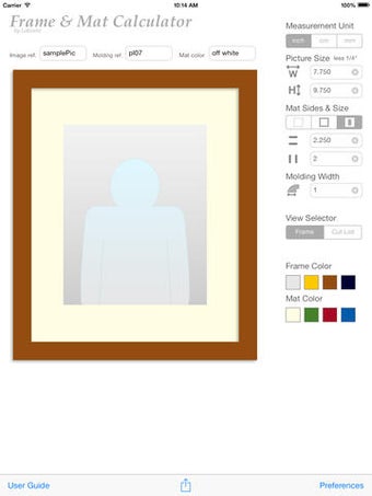 Image 0 for Picture Frame Calculator