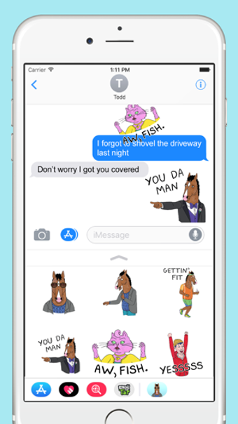 Image 1 for BoJack Horseman Stickers