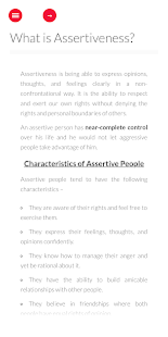 Image 0 for Assertiveness