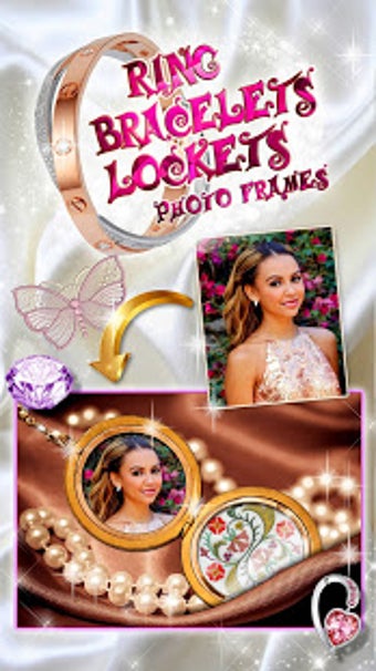 Imagen 1 para Ring Photo Frame Love Loc…