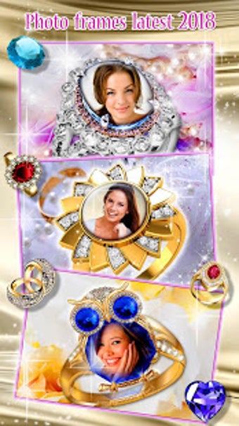Imagen 2 para Ring Photo Frame Love Loc…