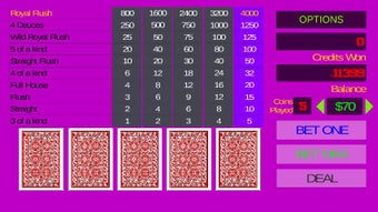 Imagen 1 para Video Poker - Deuces Wild