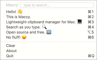 Image 0 for Maccy