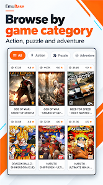 Image 0 for EmuBase: PSP Games  Emula…
