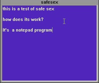 Image 0 for SafeSex
