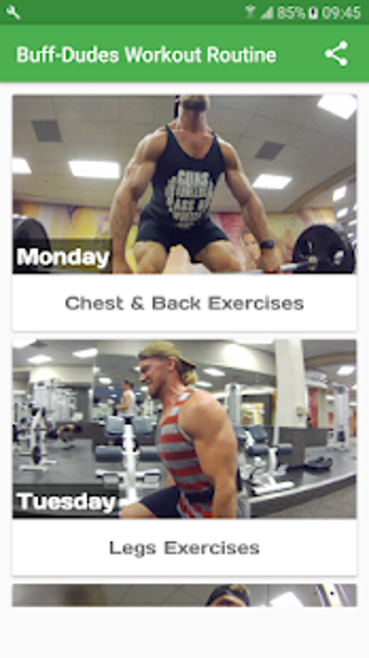 Imagen 1 para Buff Dudes - Workout Rout…
