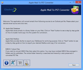 Image 1 for Gladwev Mail To PST Conve…