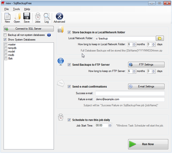 Imagen 0 para SQL Backup Free