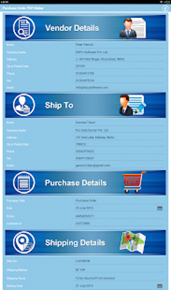 Image 0 for Purchase Order PO PDF Mak…