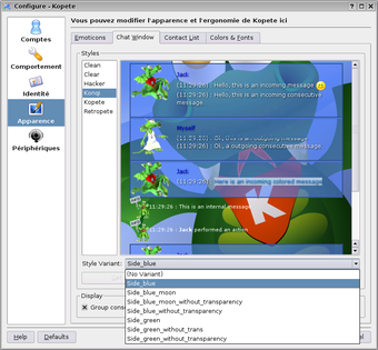 Image 2 for Kopete for Linux