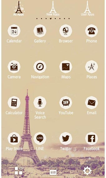 Image 0 for icon & wallpaper-Paris sk…