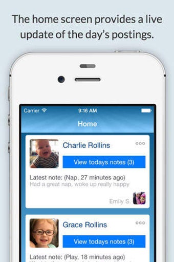 Imagen 0 para Nanny Notes (Daily sheet …