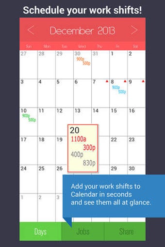Image 0 for Shift Calendar - Work Sch…