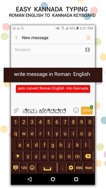 Imagen 1 para Easy Kannada Typing - Eng…