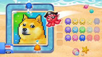 Imagen 0 para Beach Flow: Pixel Puzzle