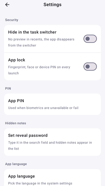 Image 0 for Notes: private & encrypte…