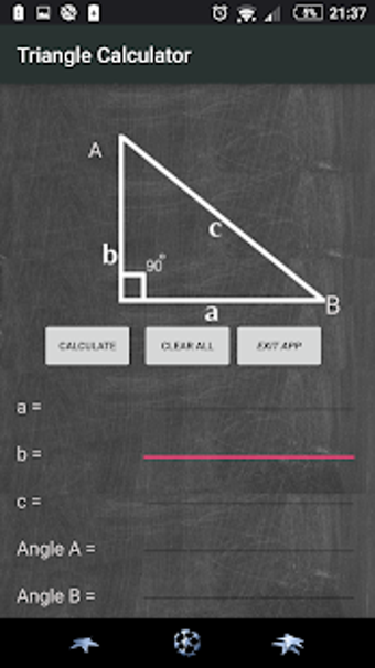 Imagen 1 para Triangle Calculator