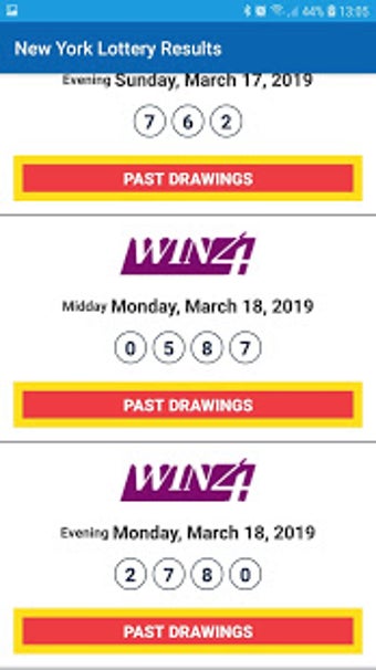 Imagen 1 para New York Lottery Results