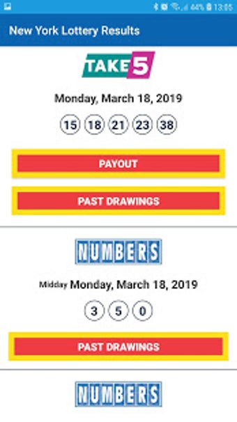 Imagen 2 para New York Lottery Results