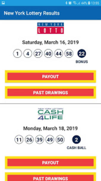 Image 2 for New York Lottery Results