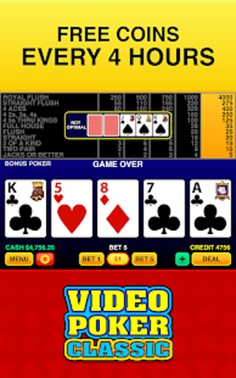 Imagen 0 para Video Poker Classic Free