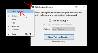 Image 0 for Tidy Desktop Monster