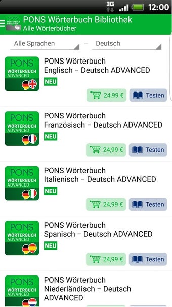 Image 0 for PONS Dictionary Library -…