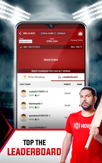 Image 0 for Howzat: Fantasy Cricket A…