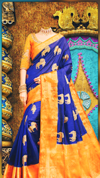 Imagen 3 para Women Saree  Photo Suit :…